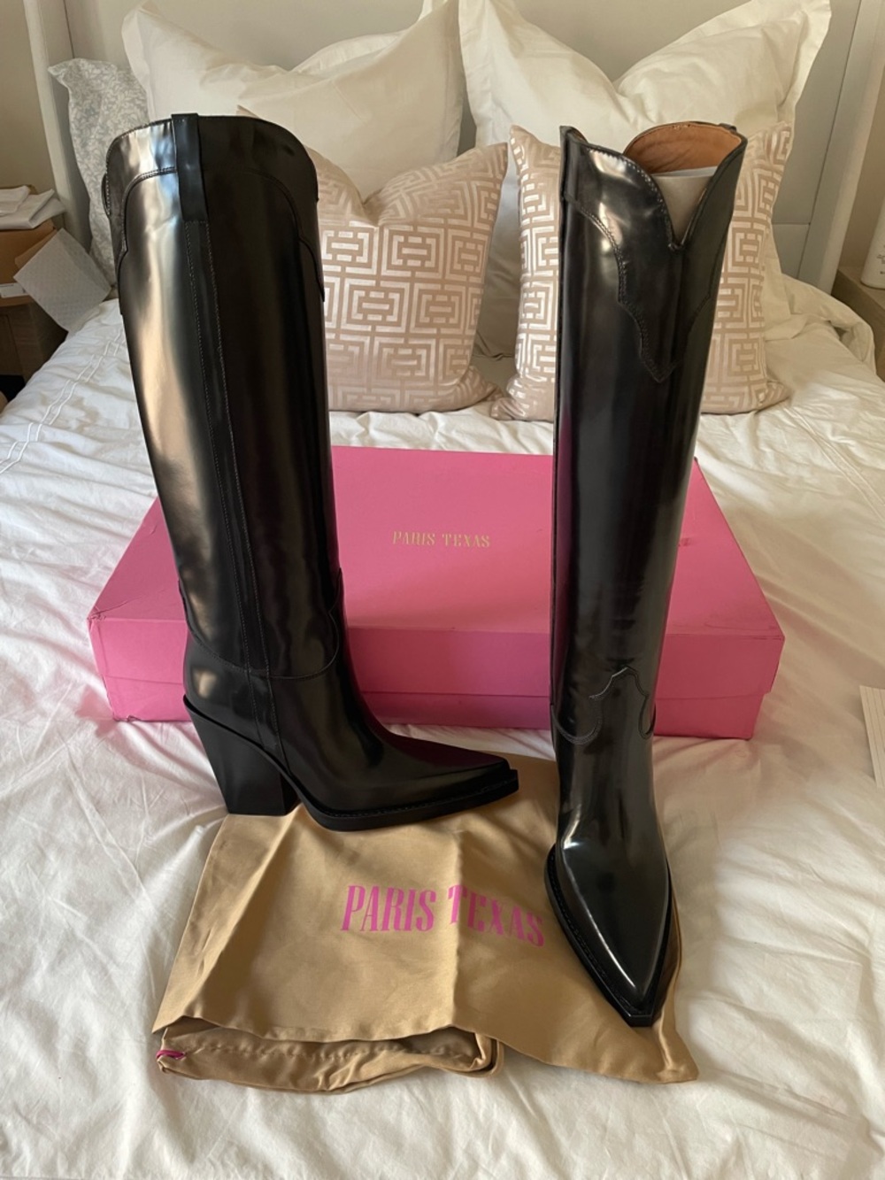 Paris Texas El Dorado Black Boot